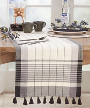 Load image into Gallery viewer, Striped Tassel Runner

