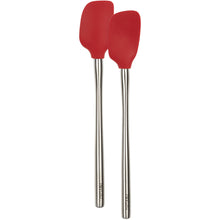 Load image into Gallery viewer, Flex-Core® Mini Spatula + Spoonula with Stainless Steel Handle [Online Only]
