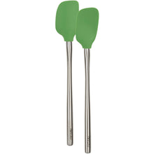 Load image into Gallery viewer, Flex-Core® Mini Spatula + Spoonula with Stainless Steel Handle [Online Only]
