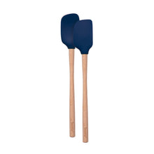 Load image into Gallery viewer, Flex-Core® Mini Spatula + Spoonula with Wood Handle [Online Only]
