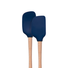 Load image into Gallery viewer, Flex-Core® Mini Spatula + Spoonula with Wood Handle [Online Only]
