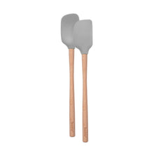 Load image into Gallery viewer, Flex-Core® Mini Spatula + Spoonula with Wood Handle [Online Only]
