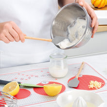 Load image into Gallery viewer, Flex-Core® Mini Spatula + Spoonula with Wood Handle [Online Only]

