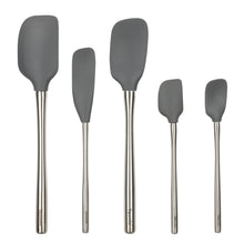Load image into Gallery viewer, Flex-Core® Silicone and Stainless Steel Spatulas - Set of 5 [Online Only]
