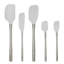 Load image into Gallery viewer, Flex-Core® Silicone and Stainless Steel Spatulas - Set of 5 [Online Only]

