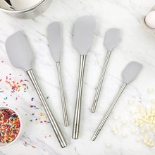 Load image into Gallery viewer, Flex-Core® Silicone and Stainless Steel Spatulas - Set of 5 [Online Only]
