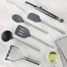 Load image into Gallery viewer, Silicone and Stainless Steel Utensils - Set of 6 [Online Only]
