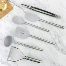 Load image into Gallery viewer, Silicone and Stainless Steel Utensils - Set of 6 [Online Only]
