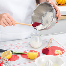 Load image into Gallery viewer, Flex-Core® Mini Spatula + Spoonula with Wood Handle [Online Only]
