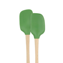 Load image into Gallery viewer, Flex-Core® Mini Spatula + Spoonula with Wood Handle [Online Only]
