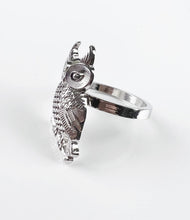 Load image into Gallery viewer, Perched Owl Metal Napkin Rings, Set of 4 [Online Only]
