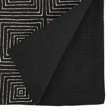 Load image into Gallery viewer, Embroidered Maze Design Cotton Table Runner 16" W x 72" L [Online Only]
