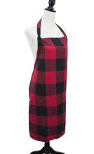 Load image into Gallery viewer, Buffalo Check Cotton Kitchen Full Size Apron (2 Colors) [Online Only]
