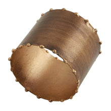 Load image into Gallery viewer, Modern Dot Rim Iron Napkin Rings, Set of 4 (3 Colors) [Online Only]
