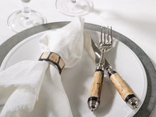 Load image into Gallery viewer, Menagere De Fete Horn Design Napkin Ring - Set of 4 [Online Only]
