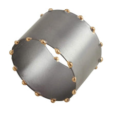 Load image into Gallery viewer, Modern Dot Rim Iron Napkin Rings, Set of 4 (3 Colors) [Online Only]
