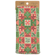 Load image into Gallery viewer, Merry &amp; Bright Quilt Kitchen Towel

