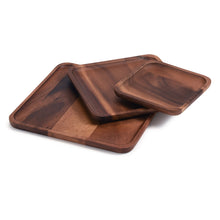 Load image into Gallery viewer, Acacia Wood Plates Set of 3 [Online Only]
