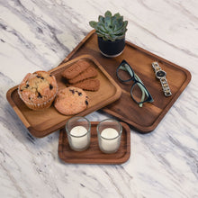 Load image into Gallery viewer, Acacia Wood Plates Set of 3 [Online Only]
