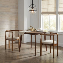 Load image into Gallery viewer, Modern Dining Chair Set of 2 with Solid Wood Legs [Online Only]
