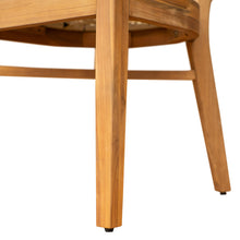 Load image into Gallery viewer, Netro Acacia Wood Dining Chair with Light Brown Wicker [Online Only]
