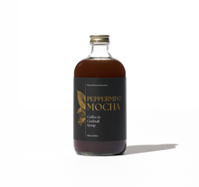Load image into Gallery viewer, Peppermint Mocha Coffee &amp; Cocktail  Syrup, 16 fl oz
