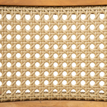 Load image into Gallery viewer, Netro Acacia Wood Dining Chair with Light Brown Wicker [Online Only]
