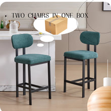 Load image into Gallery viewer, Modern Counter Height Stools (Set of 2) [Online Only]
