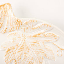 Load image into Gallery viewer, White Ceramic Pumpkin Platter
