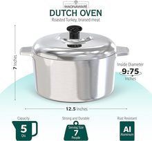 Load image into Gallery viewer, 5 Quarts Round Dutch Oven with Lid [Online Only]
