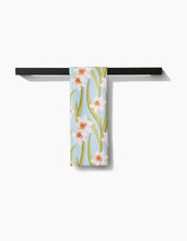 Load image into Gallery viewer, Geometry Daffodil Sky Tea Towel

