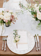 Load image into Gallery viewer, Handmade Basic Hemstitch Border Linen-Cotton Tablecloth [Online Only]

