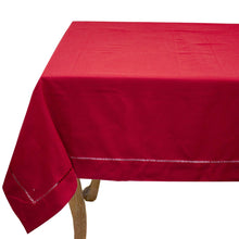 Load image into Gallery viewer, Classic Solid Color Hemstitched Border Table Linens (Various Colors) [Online Only]
