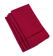 Load image into Gallery viewer, Classic Solid Color Hemstitched Border Table Linens (Various Colors) [Online Only]
