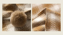 Load image into Gallery viewer, Plaid Woven 100% Cotton Tablecloth with Pom Pom [Online Only]
