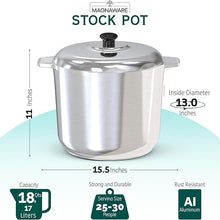 Load image into Gallery viewer, Stock Pot with Lid 14 Quarts [Online Only]
