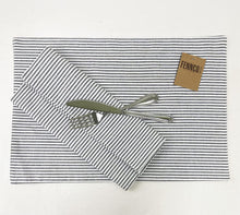 Load image into Gallery viewer, Simple Ticking Stripes 100% Pure Cotton Textiles (3 Pieces) [Online Only]
