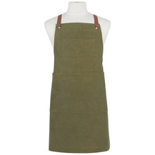 Load image into Gallery viewer, Mason Cross Back Apron - Olive Branch
