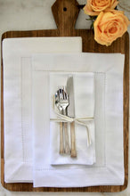 Load image into Gallery viewer, Handmade Basic Hemstitch Border Linen-Cotton Tablecloth [Online Only]
