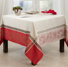 Load image into Gallery viewer, Holiday Design Jacquard Christmas Table Linens [Online Only]
