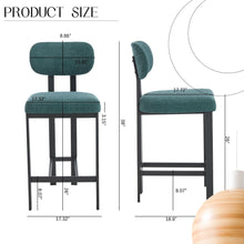 Load image into Gallery viewer, Modern Counter Height Stools (Set of 2) [Online Only]
