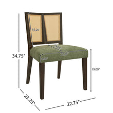 Load image into Gallery viewer, Mid Century Rattan Dining Chair Without Arms Set [Online Only]

