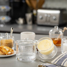 Load image into Gallery viewer, Glass French Butter Crock
