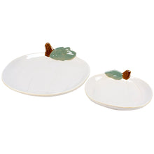 Load image into Gallery viewer, White Pumpkins Plate (2 Sizes)
