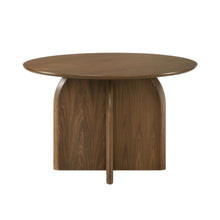 Load image into Gallery viewer, Delmon Round Dining Table - Dark Walnut [Online Only]
