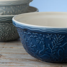 Load image into Gallery viewer, Mason Cash Nautical Boat Navy Mixing Bowl Size 12
