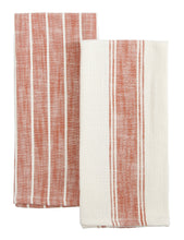 Load image into Gallery viewer, KAF Home Firenze Natural Rustic Farmhouse Slubbed Kitchen Towels [Online Only]
