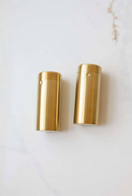 Load image into Gallery viewer, Auric Stainless Steel Salt and Pepper Shakers
