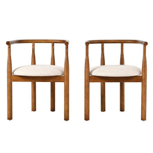 Load image into Gallery viewer, Modern Dining Chair Set of 2 with Solid Wood Legs [Online Only]
