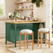 Load image into Gallery viewer, Farmhouse Kitchen Island with Open Storage 56" [Online Only]
